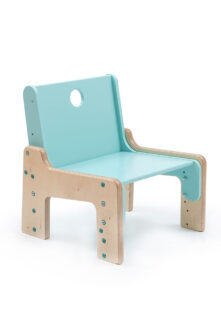 dětský rostoucí nábytek - židle modrá