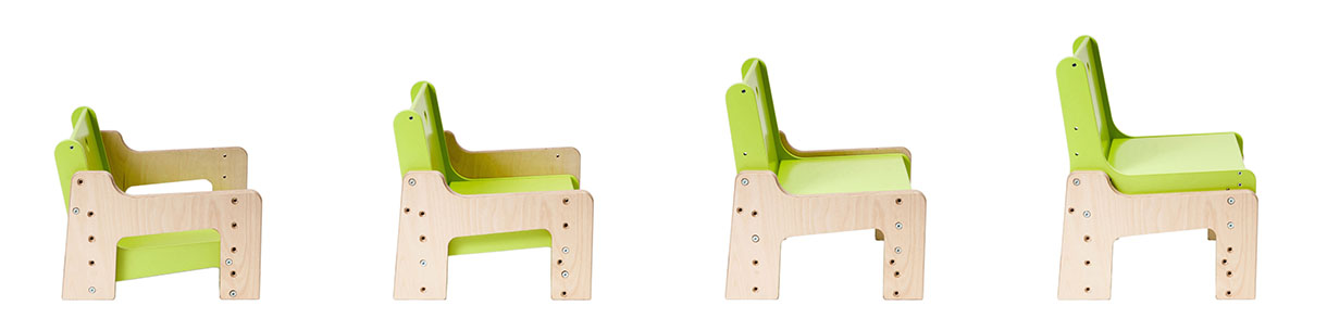 dětský rostoucí nábytek mimimo - rostoucí židle
